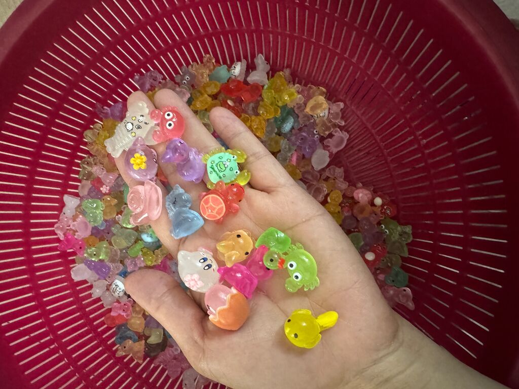 TÚI MÙ CHARM PHÁT SÁNG CON VẬT SET 100c - Ảnh 3