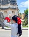 DÂY BUỘC TÓC CỜ ĐỎ SAO VÀNG thêu - Ảnh 9