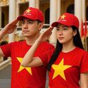 Mũ lưỡi trai cờ đỏ sao vàng Việt Nam - Ảnh 5