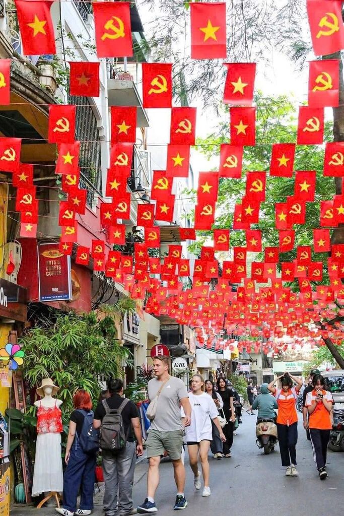 Cờ dây in 2 mặt loại 10m - Ảnh 2