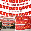 Cờ dây in 2 mặt loại 10m - Ảnh 3