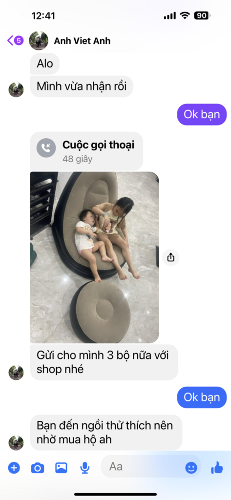 Bộ ghế hơi thư giãn - Ảnh 2