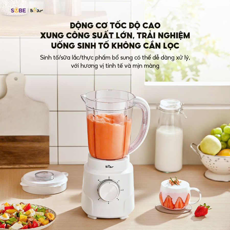 (GIÁ ĐỘC QUYỀN) Máy xay sinh tố 1.5l Bear SB-MX15L - Ảnh 3