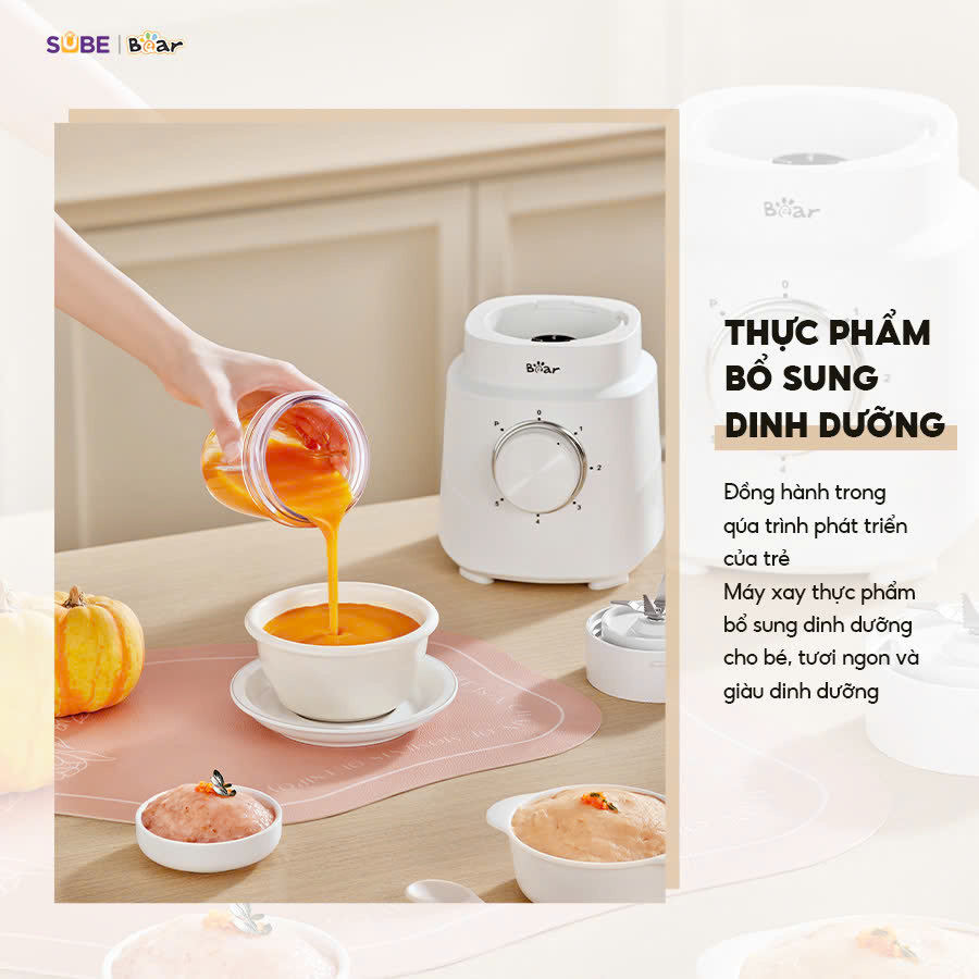 (GIÁ ĐỘC QUYỀN) Máy xay sinh tố 1.5l Bear SB-MX15L - Ảnh 6