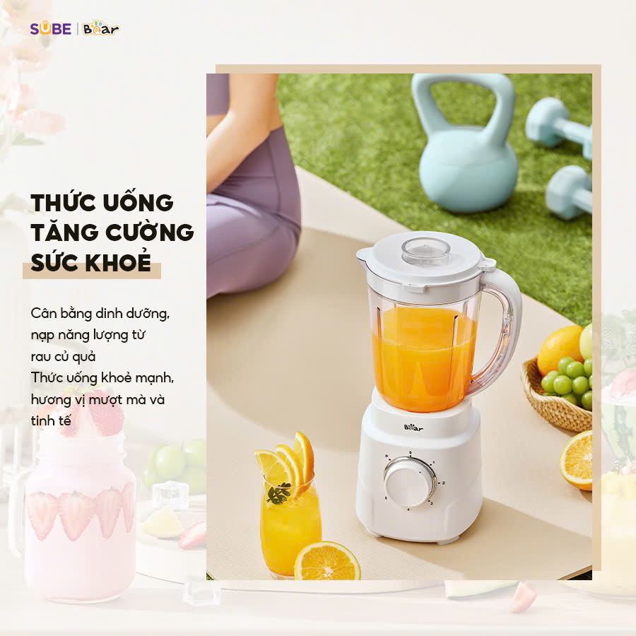 (GIÁ ĐỘC QUYỀN) Máy xay sinh tố 1.5l Bear SB-MX15L - Ảnh 7