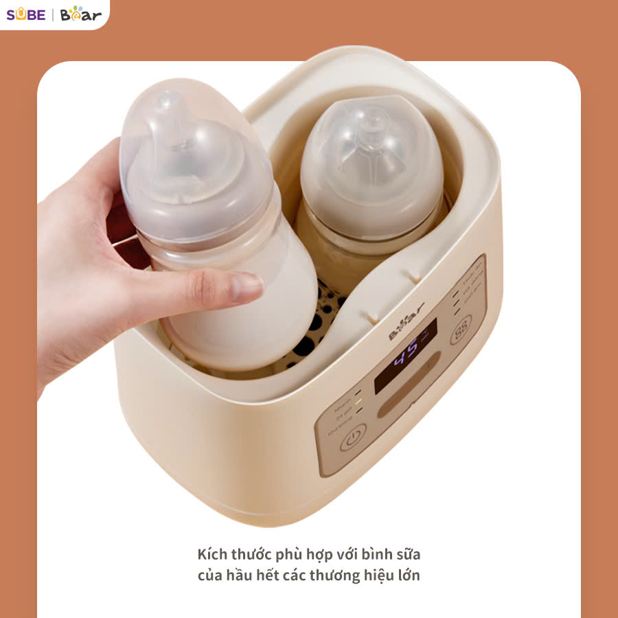 Máy hâm sữa tiệt trùng Bear BW-4H03M - Ảnh 3