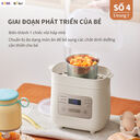 Máy hâm sữa tiệt trùng Bear BW-4H03M - Ảnh 10