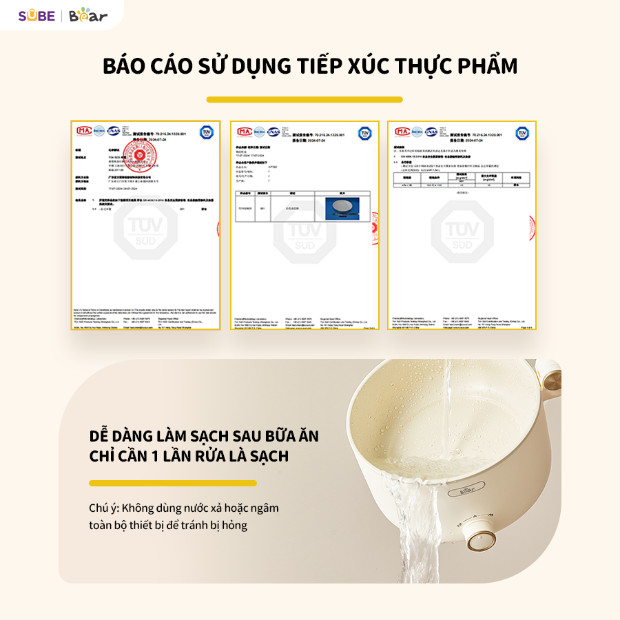 Nồi đa năng Bear MC-4H16G - Ảnh 6
