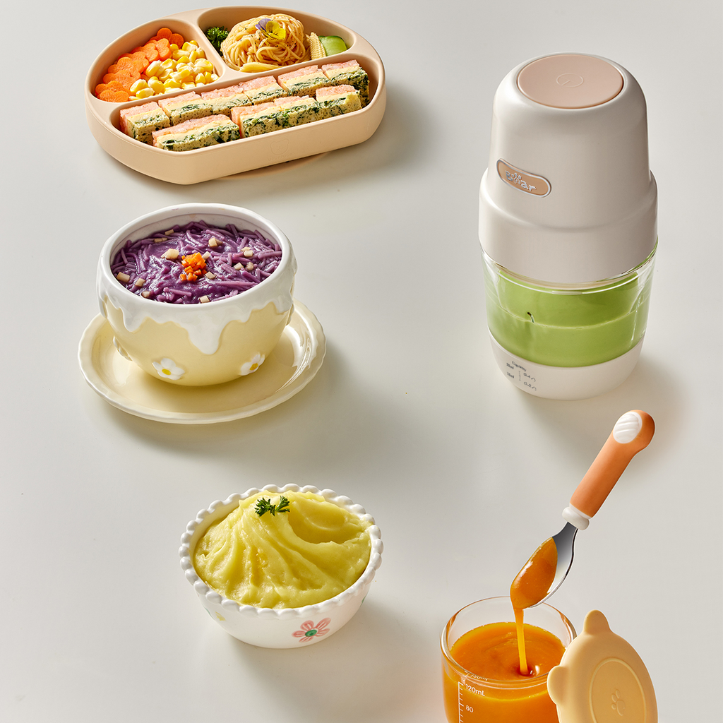 Máy xay thịt Bear 0.3L CH-4H02S - Ảnh 4