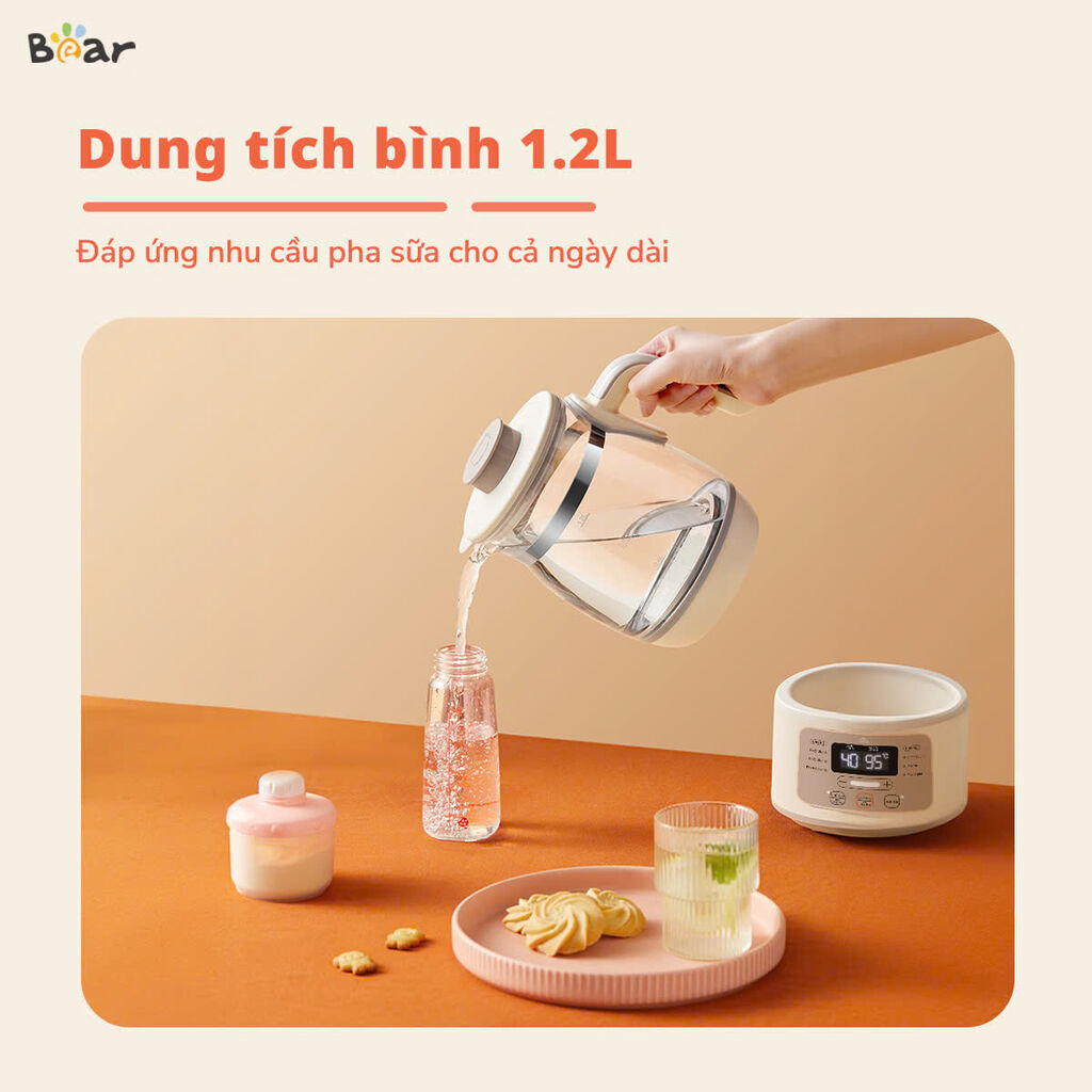 Máy hâm sữa tiệt trùng Bear WW-4H12L - Ảnh 4