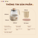 Máy hâm sữa tiệt trùng Bear WW-4H12M - Ảnh 9