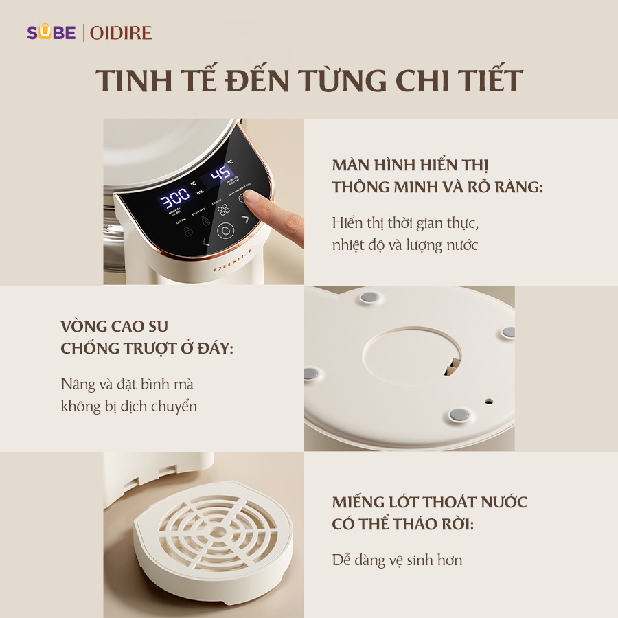 (GIÁ ĐỘC QUYỀN CNLG) Bình thủy điện Oidire ODI01A - Ảnh 6