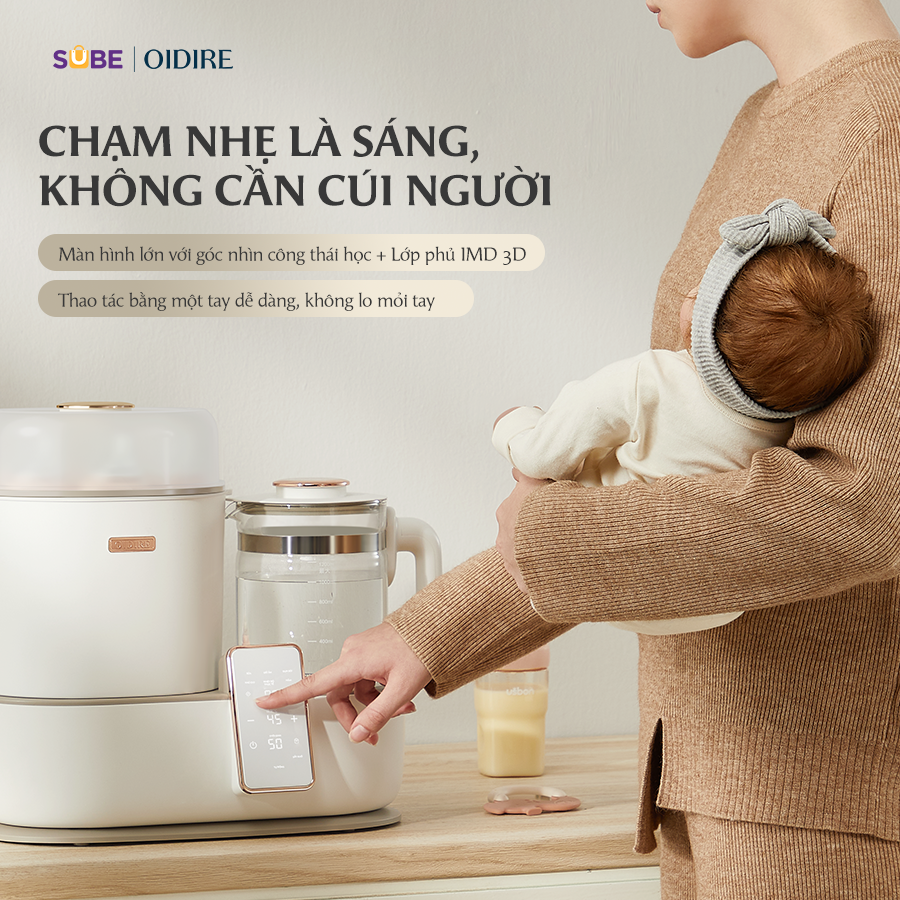 (GIÁ ĐỘC QUYỀN CNLG) Máy tiệt trùng sữa Oidire ODI02A - Ảnh 2
