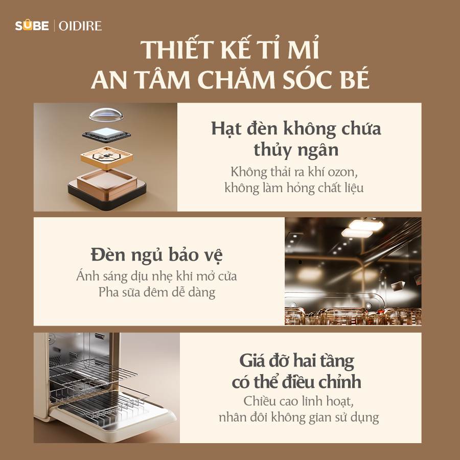 (GIÁ ĐỘC QUYỀN CNLG) Máy sấy tiệt trùng Oidire ODI03A - Ảnh 7
