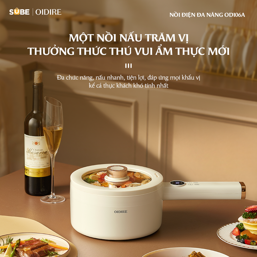 (GIÁ ĐỘC QUYỀN CNLG) Nồi lẩu Oidire ODI06A