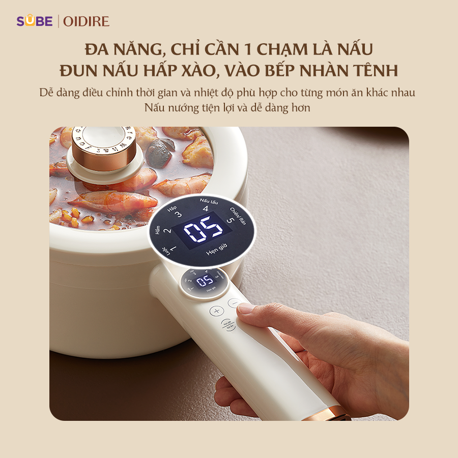 (GIÁ ĐỘC QUYỀN CNLG) Nồi lẩu Oidire ODI06A - Ảnh 6