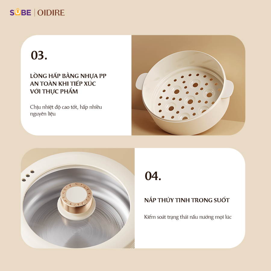 (GIÁ ĐỘC QUYỀN CNLG) Nồi lẩu Oidire ODI06A - Ảnh 5