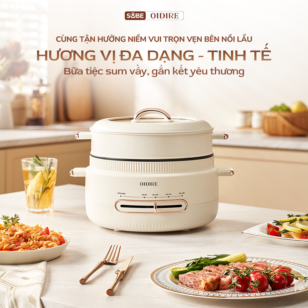(GIÁ ĐỘC QUYỀN CNLG) Nồi lẩu Oidire 4L ODI07A