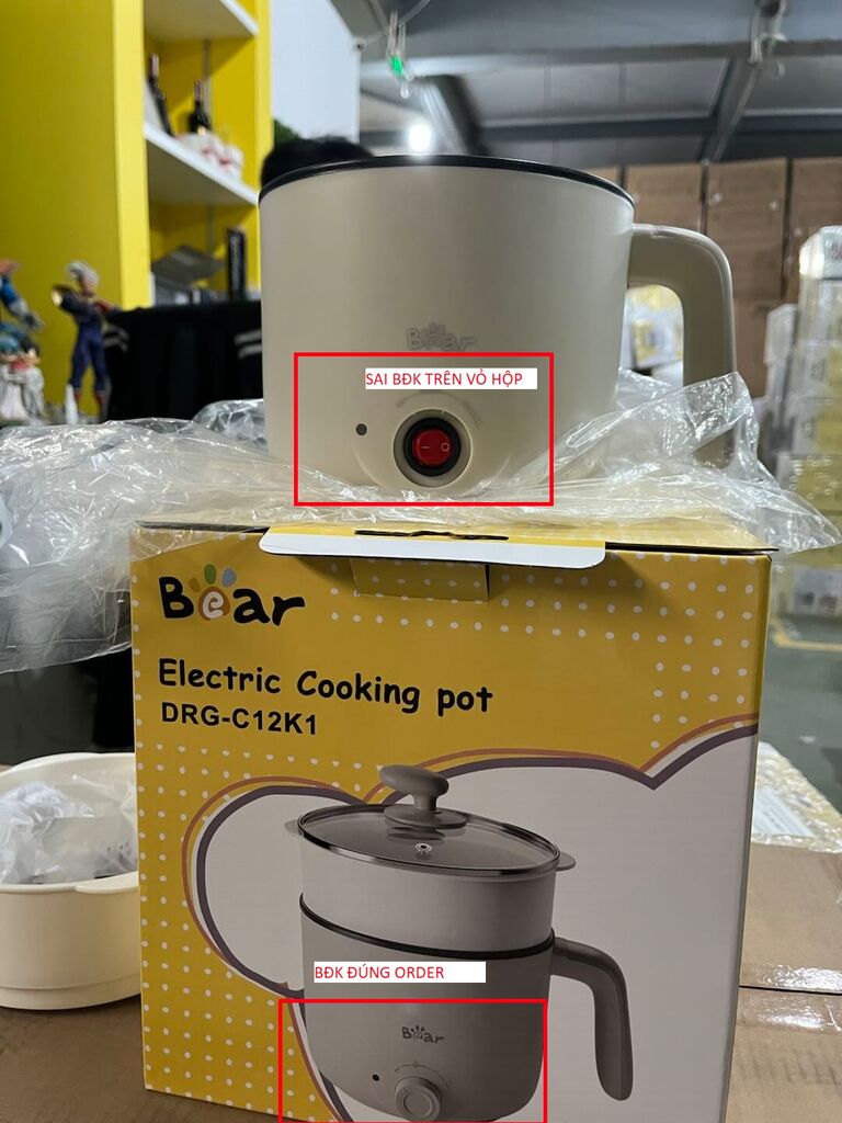 [HÀNG XẢ LỖI BĐK] Nồi điện đa năng Bear 1.2L nguyên hộp, phụ kiện, bảo hành 18 tháng - Ảnh 6