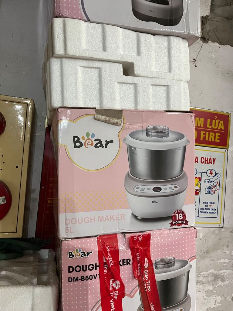 [HÀNG XẢ KHÔNG HỘP] Máy trộn bột Bear 5L bản quốc tế - ưu tiên ship Hà Nội - Ảnh 2