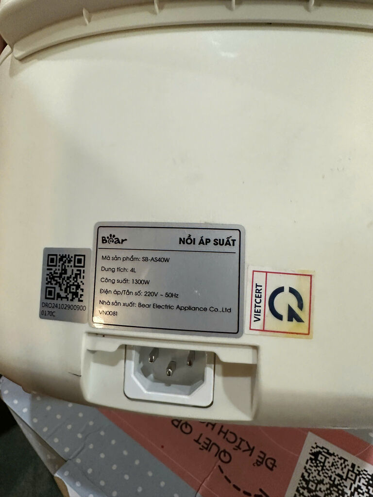 [HÀNG XẢ] NỒI ÁP SUẤT 4L SB-AS40W  - Ảnh 4