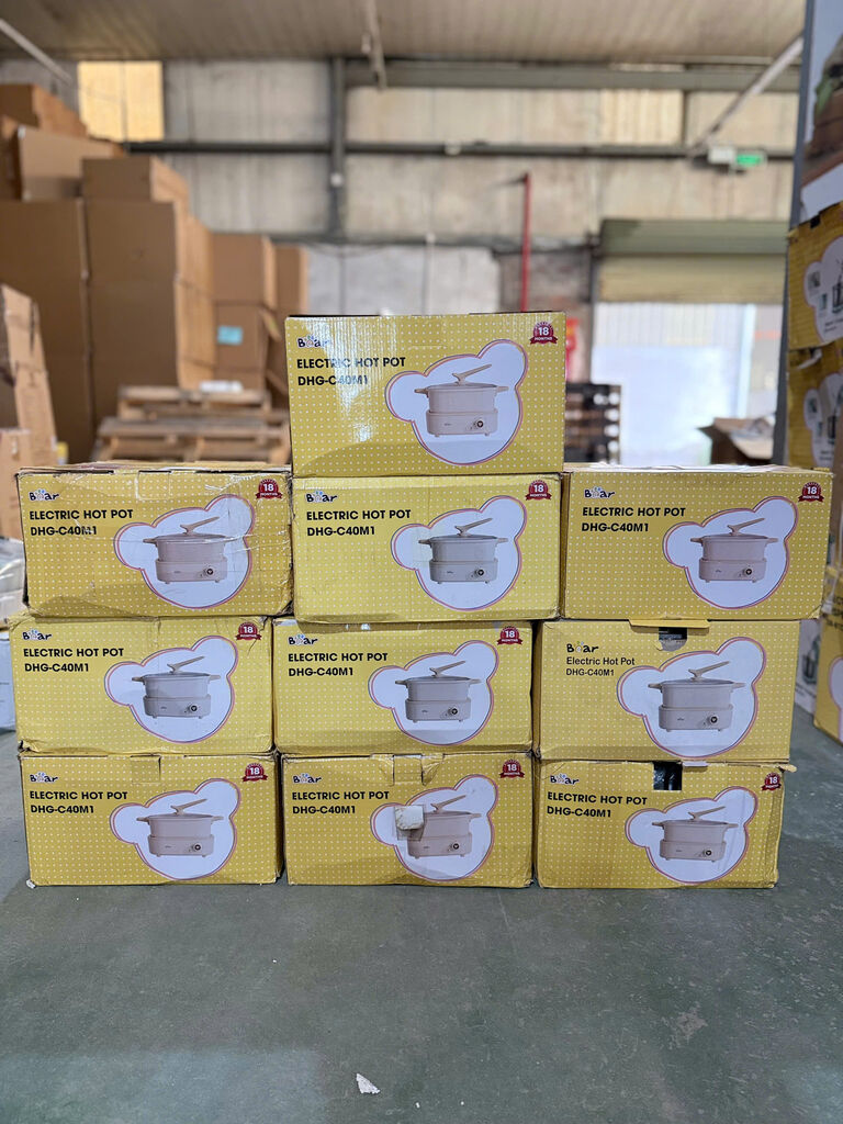 [HÀNG XẢ ĐÃ SỬ DỤNG] Nồi lẩu Bear 4L DHG-C40M1 - White