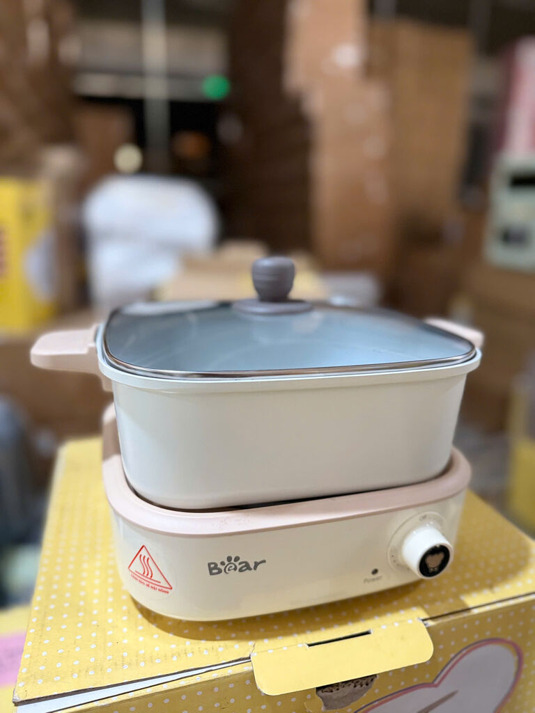 [HÀNG XẢ ĐÃ SỬ DỤNG] Nồi lẩu Bear 4L DHG-C40M1 - White - Ảnh 4
