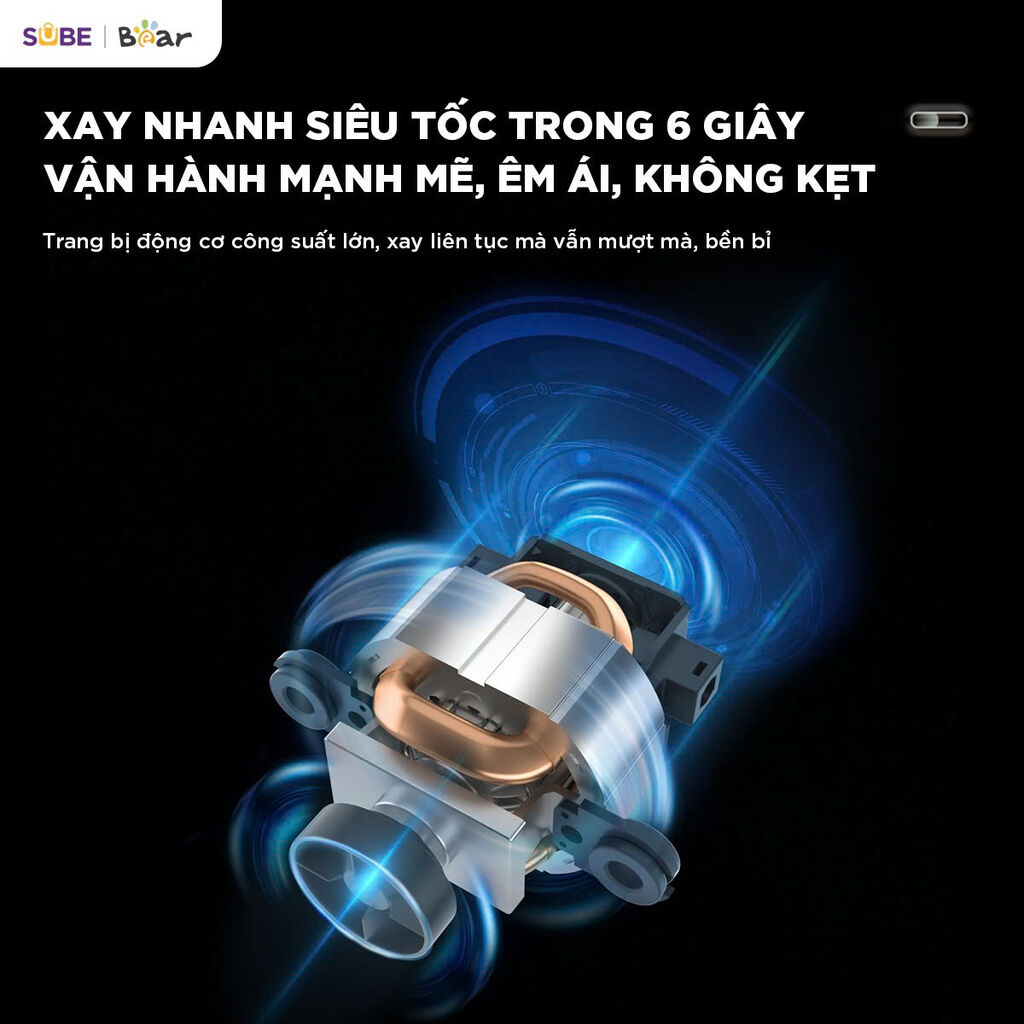 (GIÁ ĐỘC QUYỀN) Máy xay thịt Bear 1,8L CH-5H03E33 - Ảnh 10