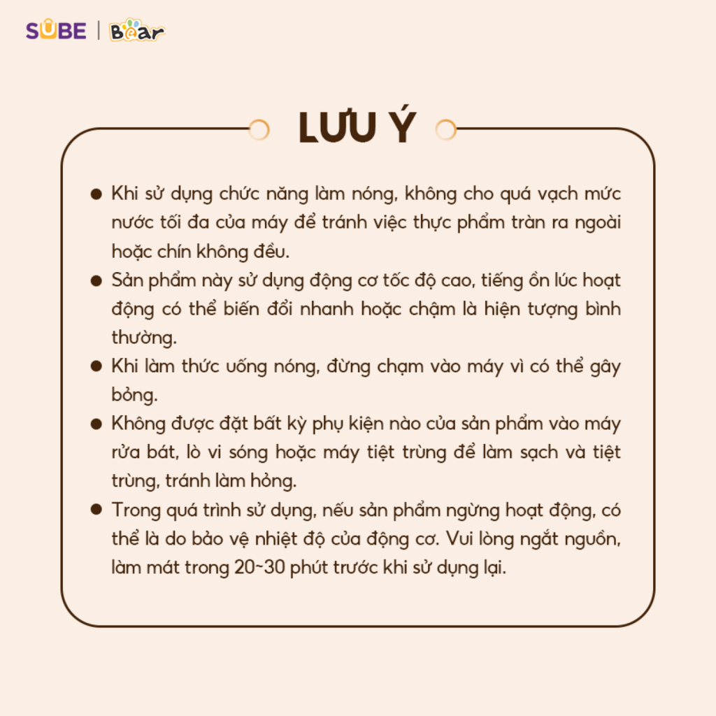 Máy làm sữa hạt Bear 1L SB-SH09Q - Ảnh 2