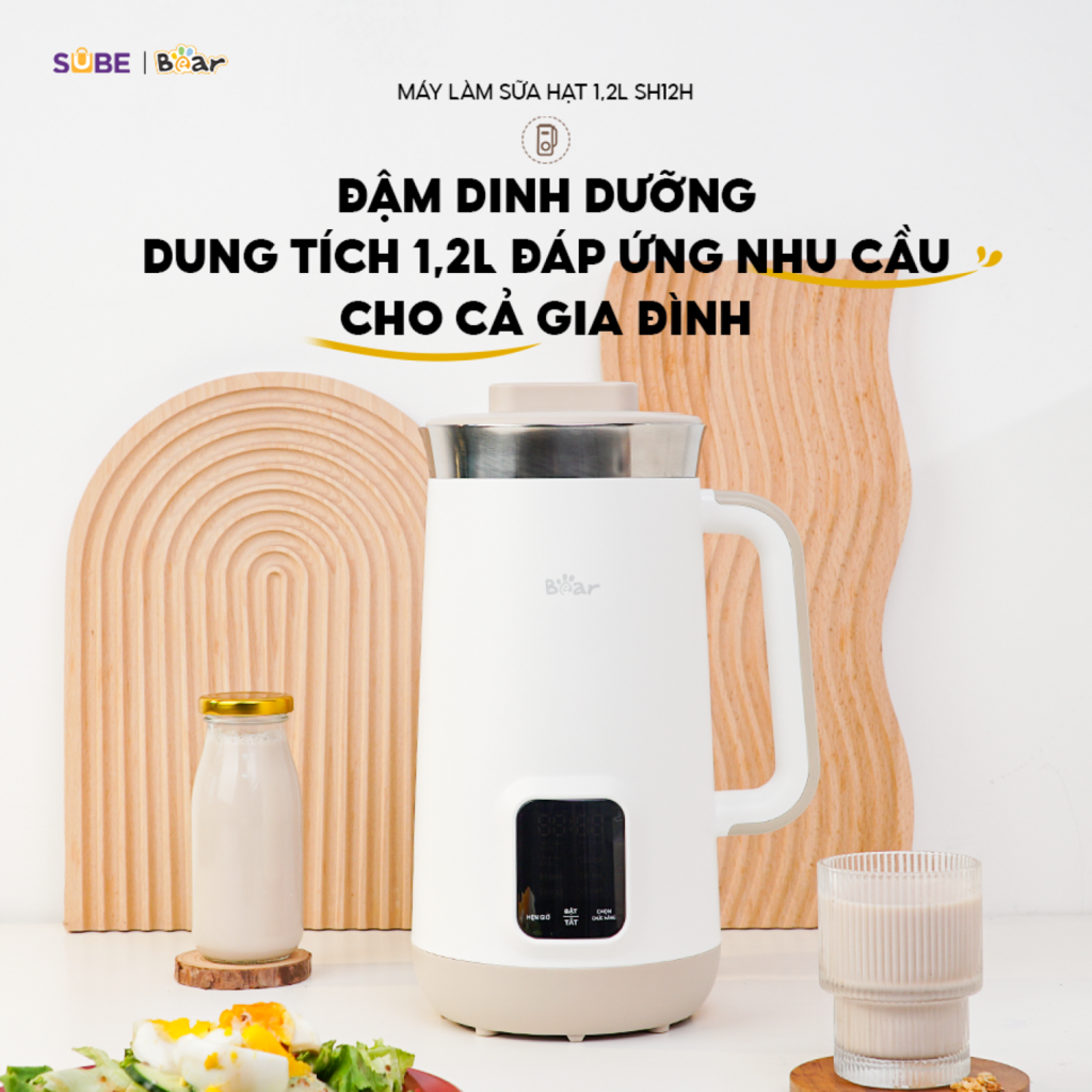 Máy làm sữa hạt Bear SB-SH12H
