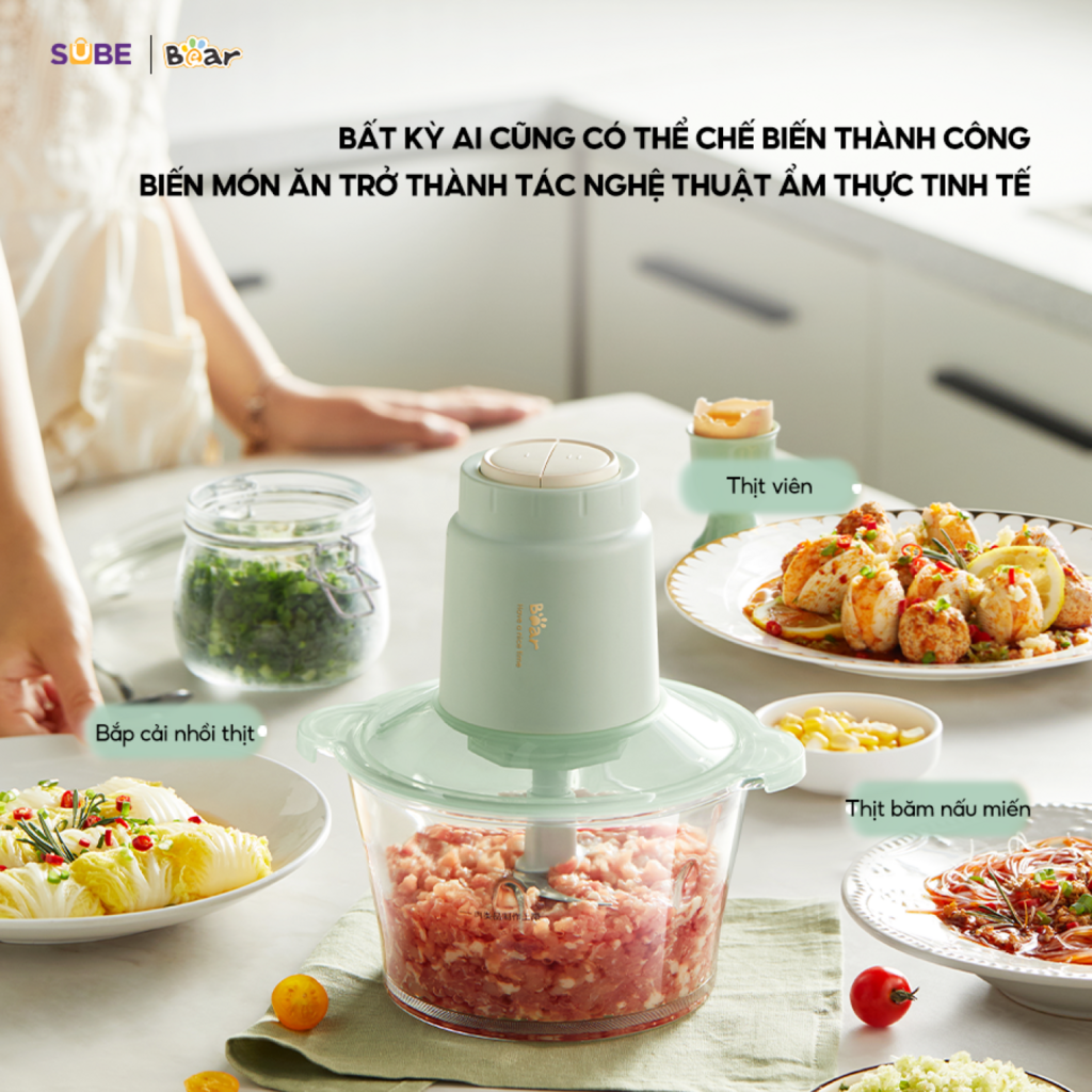 Máy xay thịt 1.8L Bear SB-MX20A