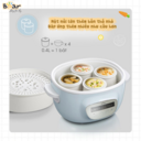Nồi Nấu Chậm 2,5L Bear SUBE003 Chính Hãng Đa Năng Nấu Cháo, Chưng Yến Bản Tiếng Việt - Ảnh 10