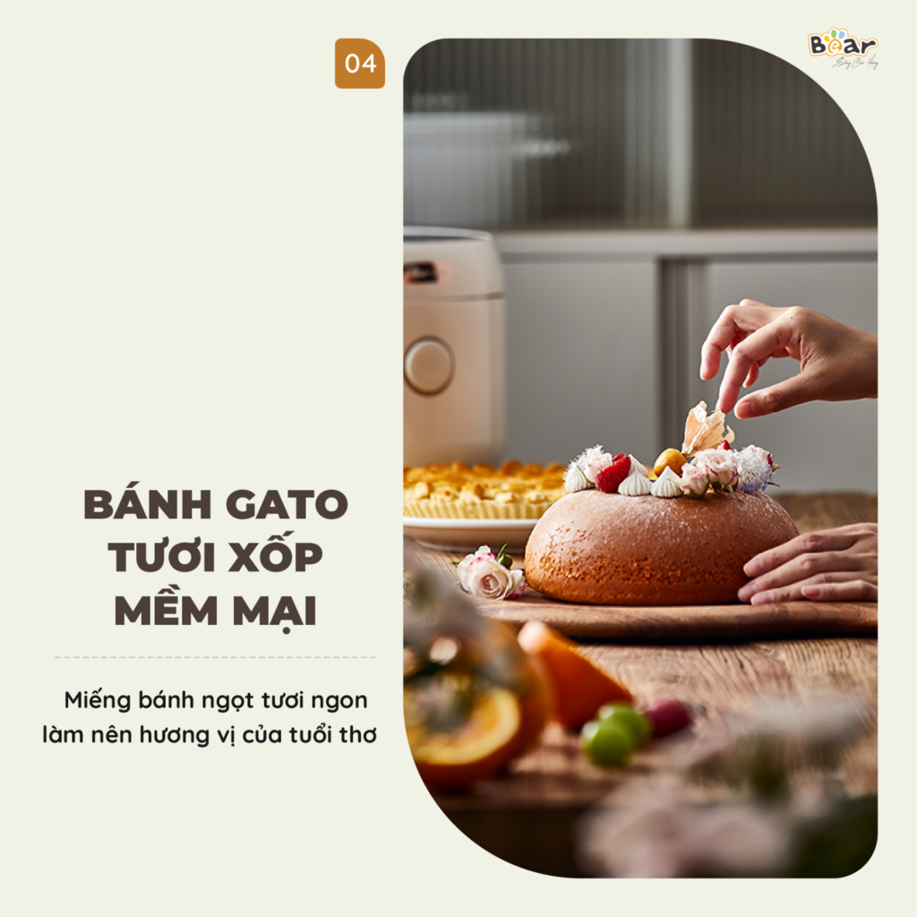Nồi Cơm Điện Tử Bear 3L Lòng Nồi 6 Lớp Đa Năng Nấu Cơm Nấu Cháo Hầm Hấp Hâm Nóng - Ảnh 3