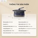 Nồi Lẩu 2 Ngăn Bear Đa Năng Nhiều Chế Độ Nấu Lẩu Hầm Ninh Chiên Rán Xào Chống Dính Cực Tốt - Ảnh 10