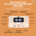 Máy Đun Nước Đa Năng Bear D12D1 Hâm Sữa Thông Minh Khử Clo Pha Sữa An Toàn Cho Bé Bản Tiếng Việt - Ảnh 10