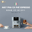Máy Pha Cà Phê Bear Tự Động Đa Năng Pha Cafe, Pha Espresso Phù Hợp Với Gia Đình, Công Ty CF-B15V1 - Ảnh 9