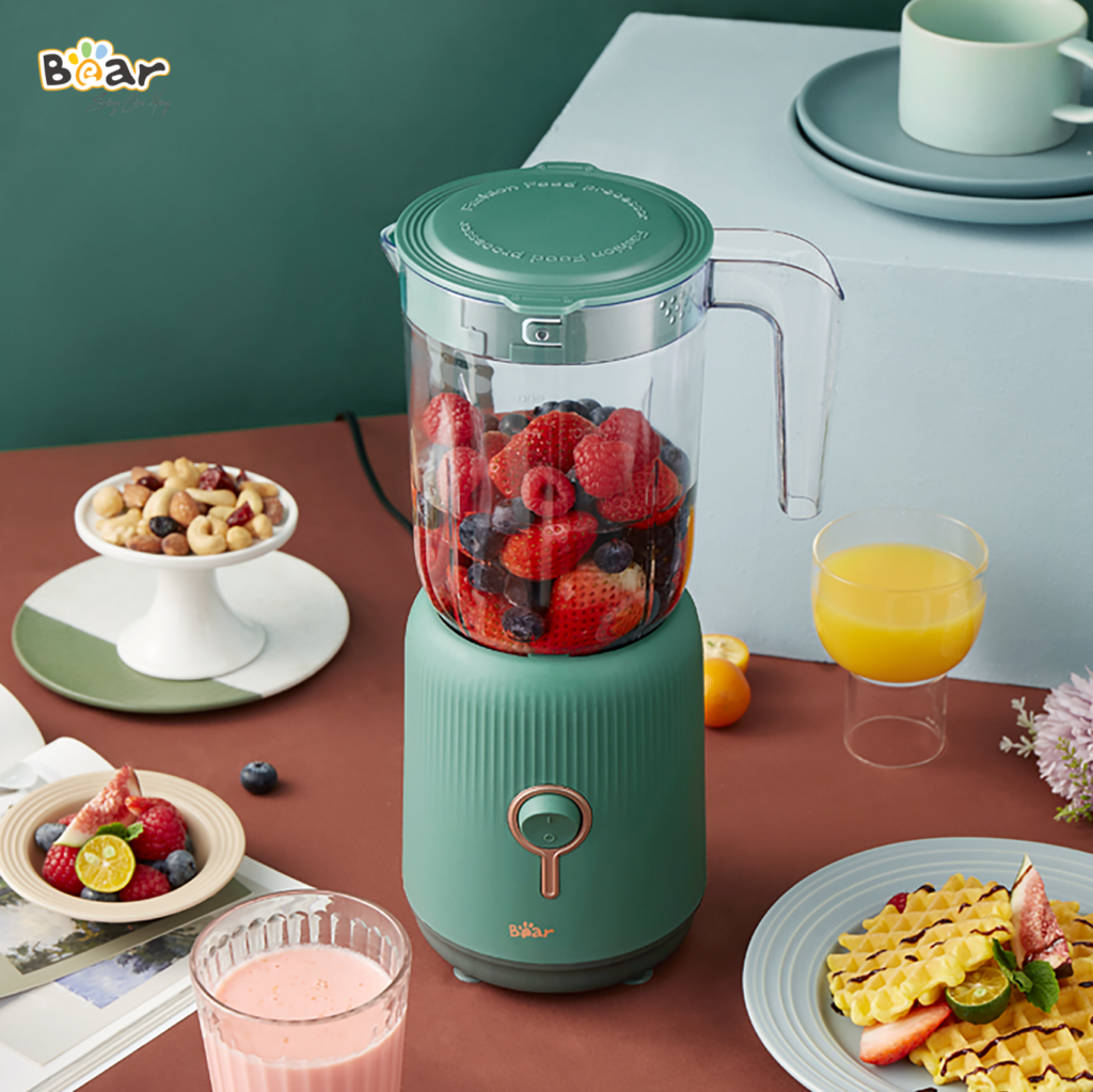 Máy Xay BEAR ăn dặm đa năng 3 cối xay thịt, xay đồ khô, xay đồ ăn dặm công suất Lớn BL-B10V2