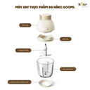 (GIÁ ĐỘC QUYỀN) Máy xay ăn dặm 0.6L Bear QSJ-D02Q1, 200W, đa năng 6 lưỡi dao và cối thủy tinh - Ảnh 7