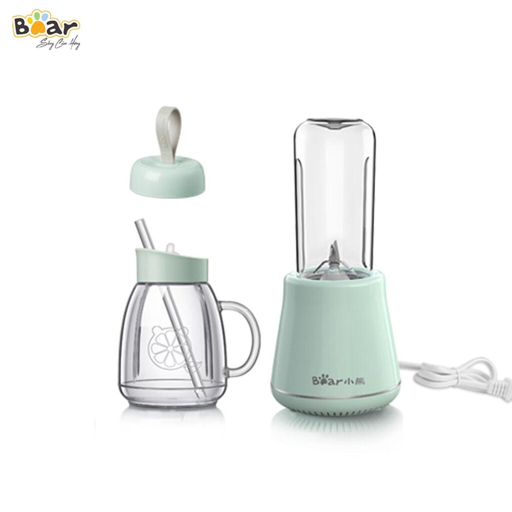 (GIÁ ĐỘC QUYỀN) Máy Xay Sinh Tố Cầm Tay Bear, Xay Hoa Quả Công Suất Lớn, Chất Liệu An Toàn LLJ-D04A1 - Ảnh 2