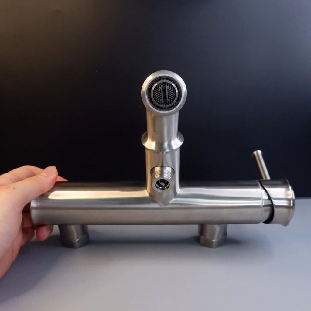 BỘ VÒI TẮM HOA SEN INOX SUPOR 251702-02-LS nóng lạnh - Ảnh 3
