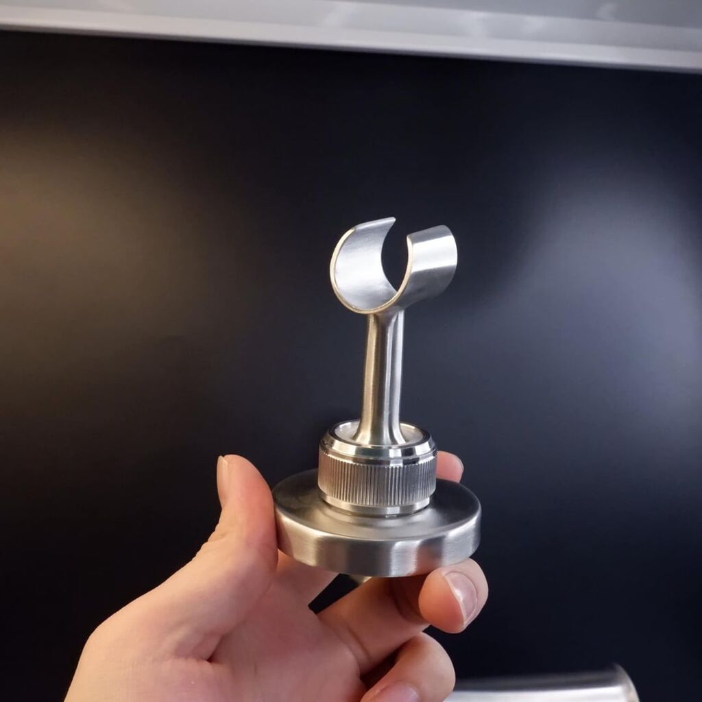 BỘ VÒI TẮM HOA SEN INOX SUPOR 251702-02-LS nóng lạnh - Ảnh 9