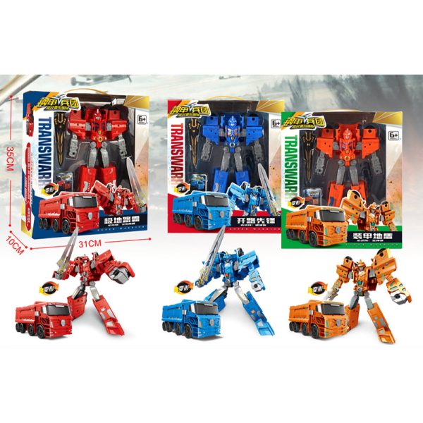 Đồ Chơi Biến Hình Rô Bốt Thành Ô Tô Transformer 2in1 Siêu To Cho Bé Trai