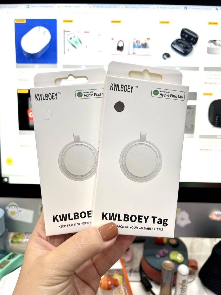 Thiết bị định vị KWLBOEY ( giống Airtag )hoạt động với Apple Find My