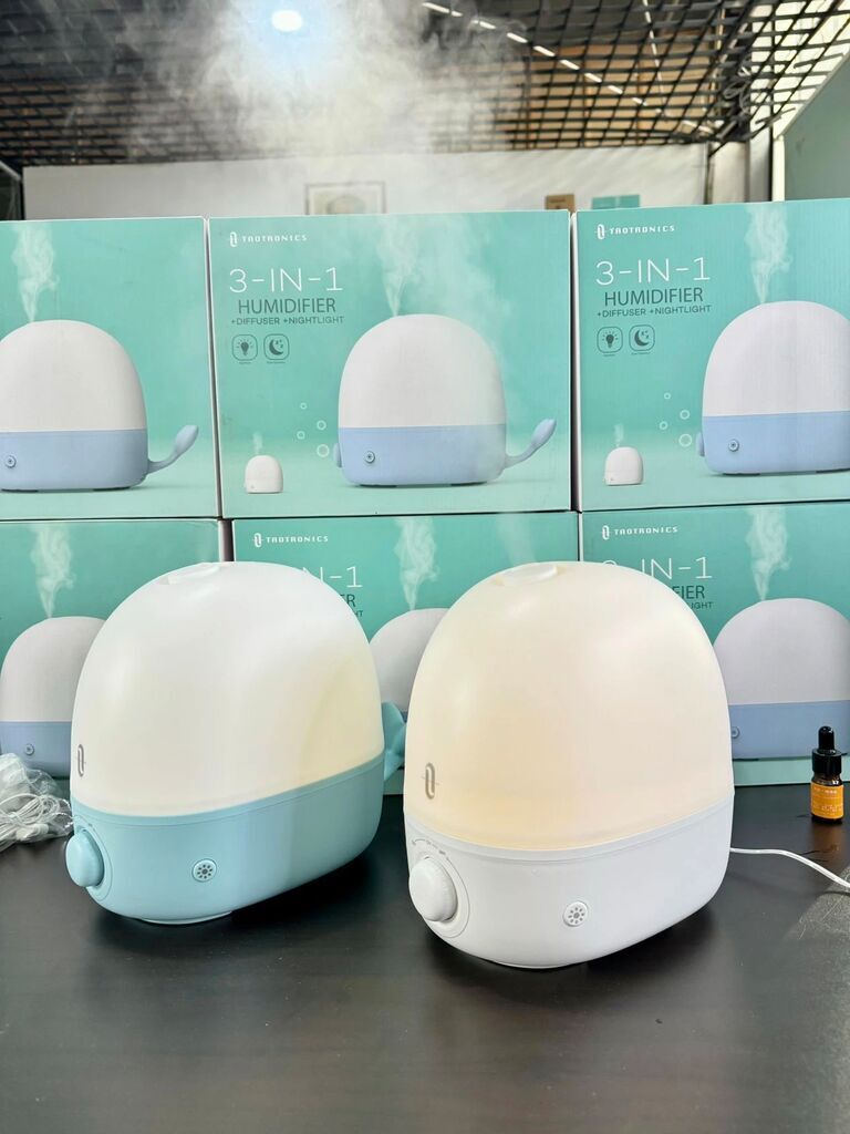 Máy phun sương, tạo ẩm kiêm đèn ngủ TAOTRONICS TT-AH038 3 in 1
