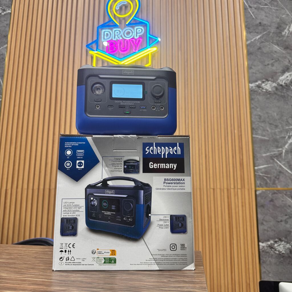 rạm sạc BSG600MAX hãng Scheppach - hàng Đức, công suất 300Wh