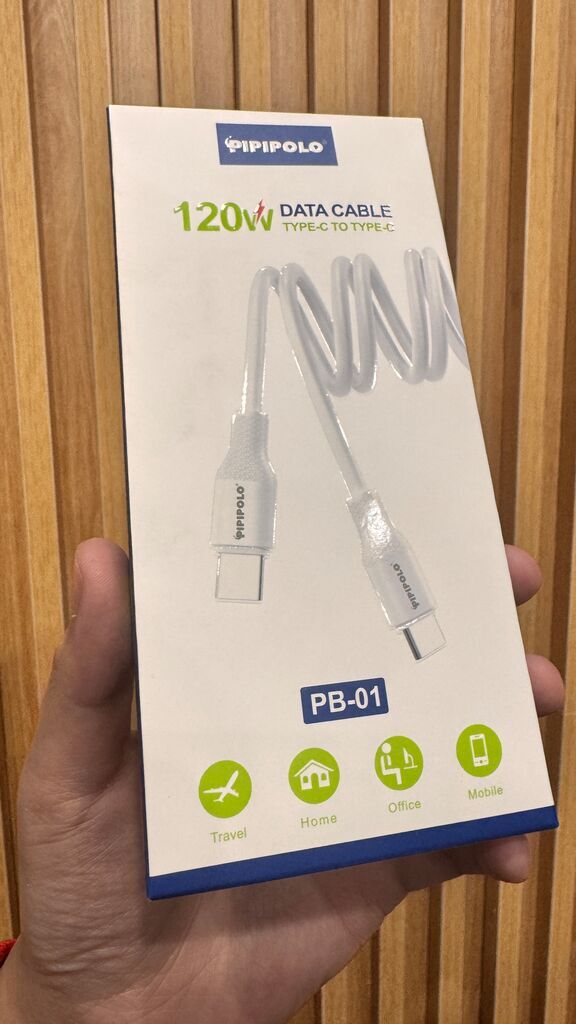 Cáp Sạc nhanh 120W C to C Pipipolo PB-01 ( có thể Truyền Dữ Liệu ) - Ảnh 2