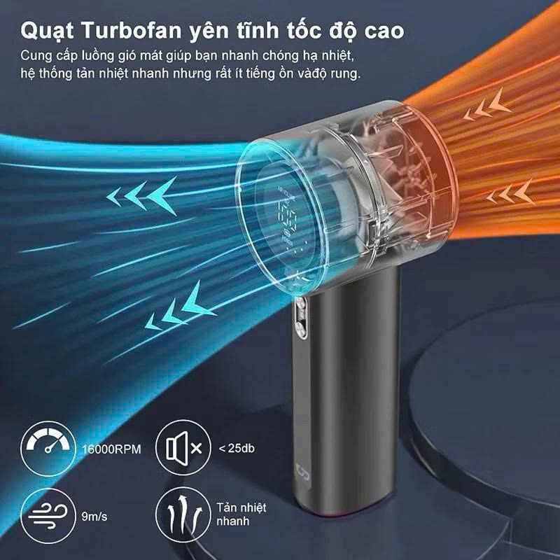Oder 28/6 giao Quạt cầm tay mini GS 01 - Ảnh 3