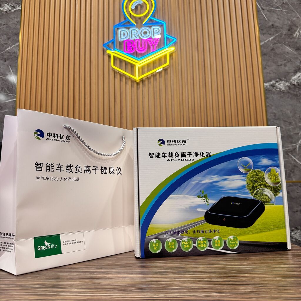 Máy lọc không khí xe hơi, kiêm tạo ion âm Zhongke Yidong AP-YDC23 , kèm tẩu sạc oto - Ảnh 2