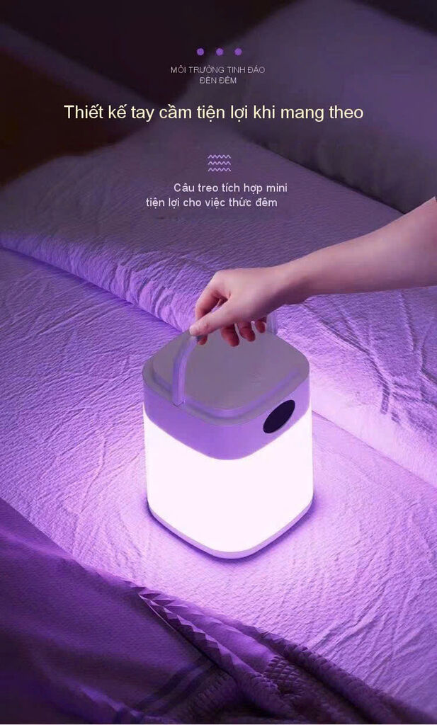 oder 5-8 Đèn Ngủ tích điện Đa Năng Cảm Ứng Thông Minh - Ảnh 2
