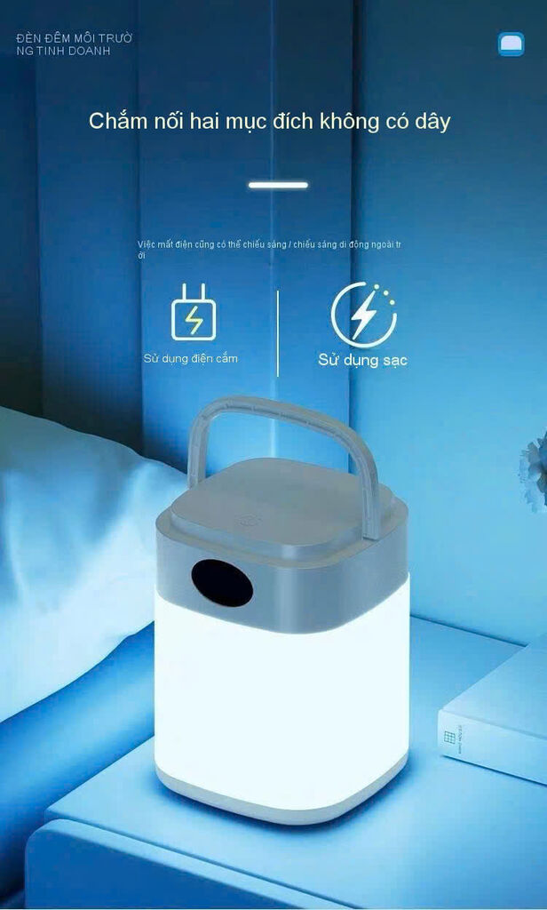 oder 5-8 Đèn Ngủ tích điện Đa Năng Cảm Ứng Thông Minh